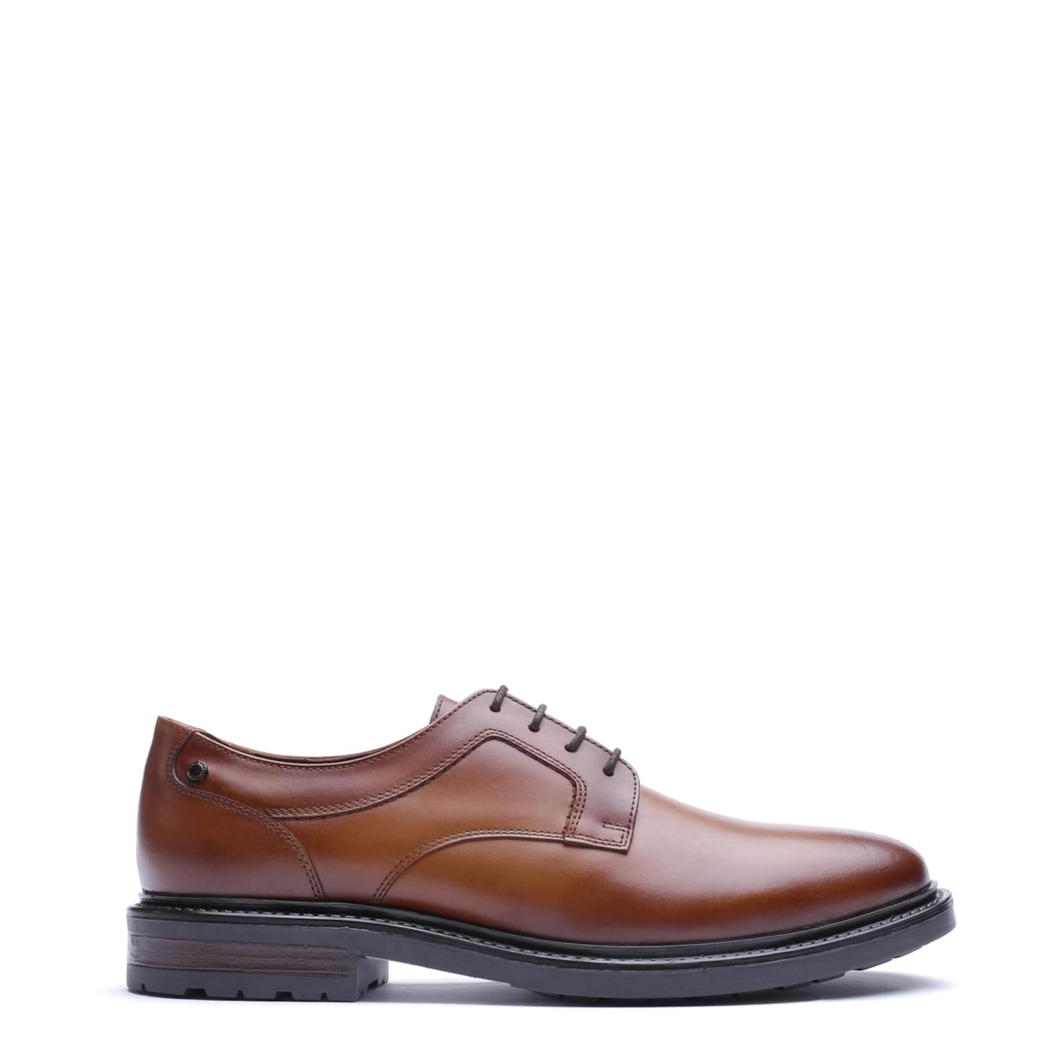 Base London Men's Leather Derby Shoes - 10 - Tan - Available at M&S