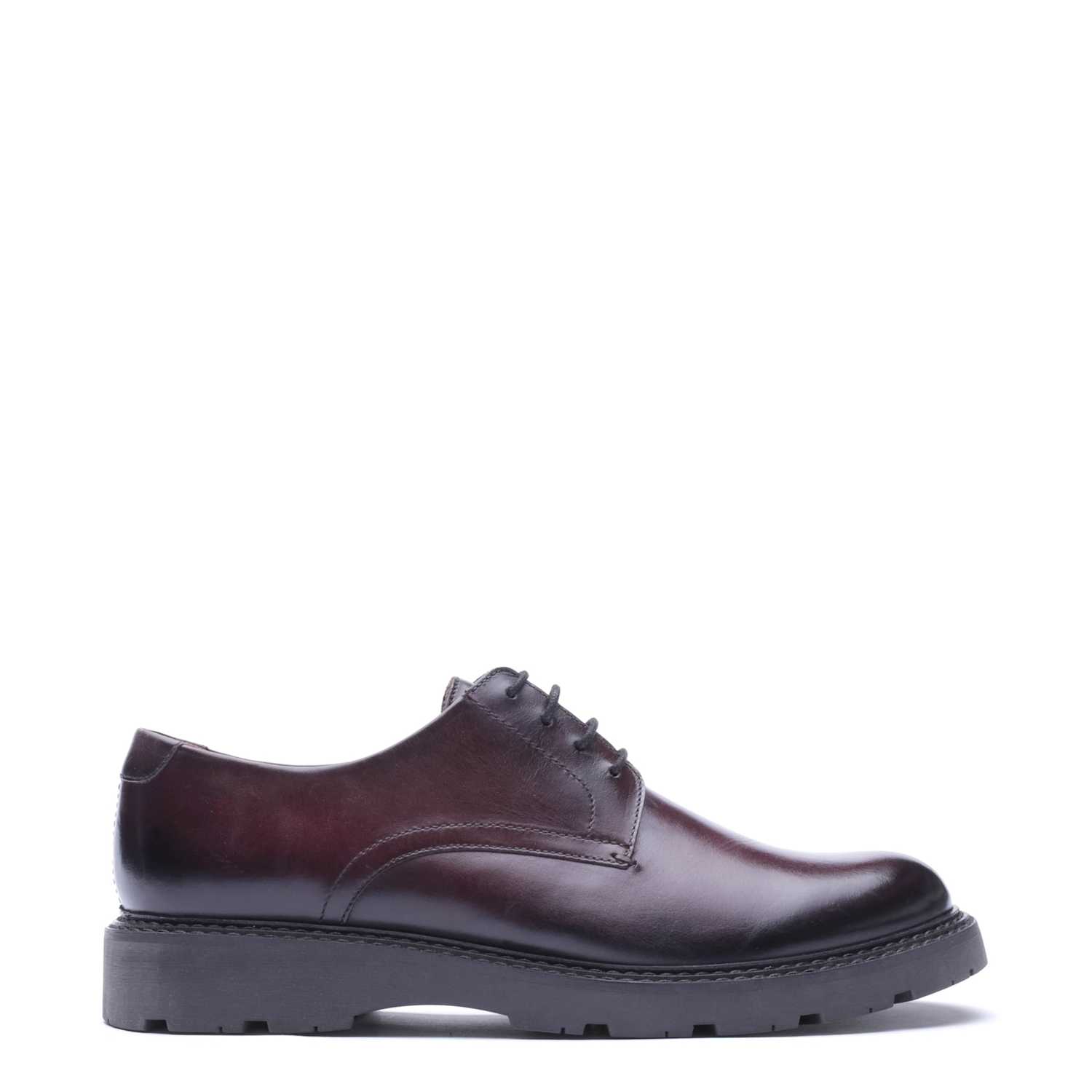 Base London Men's Leather Derby Shoes - 6 - Brown - Available at M&S