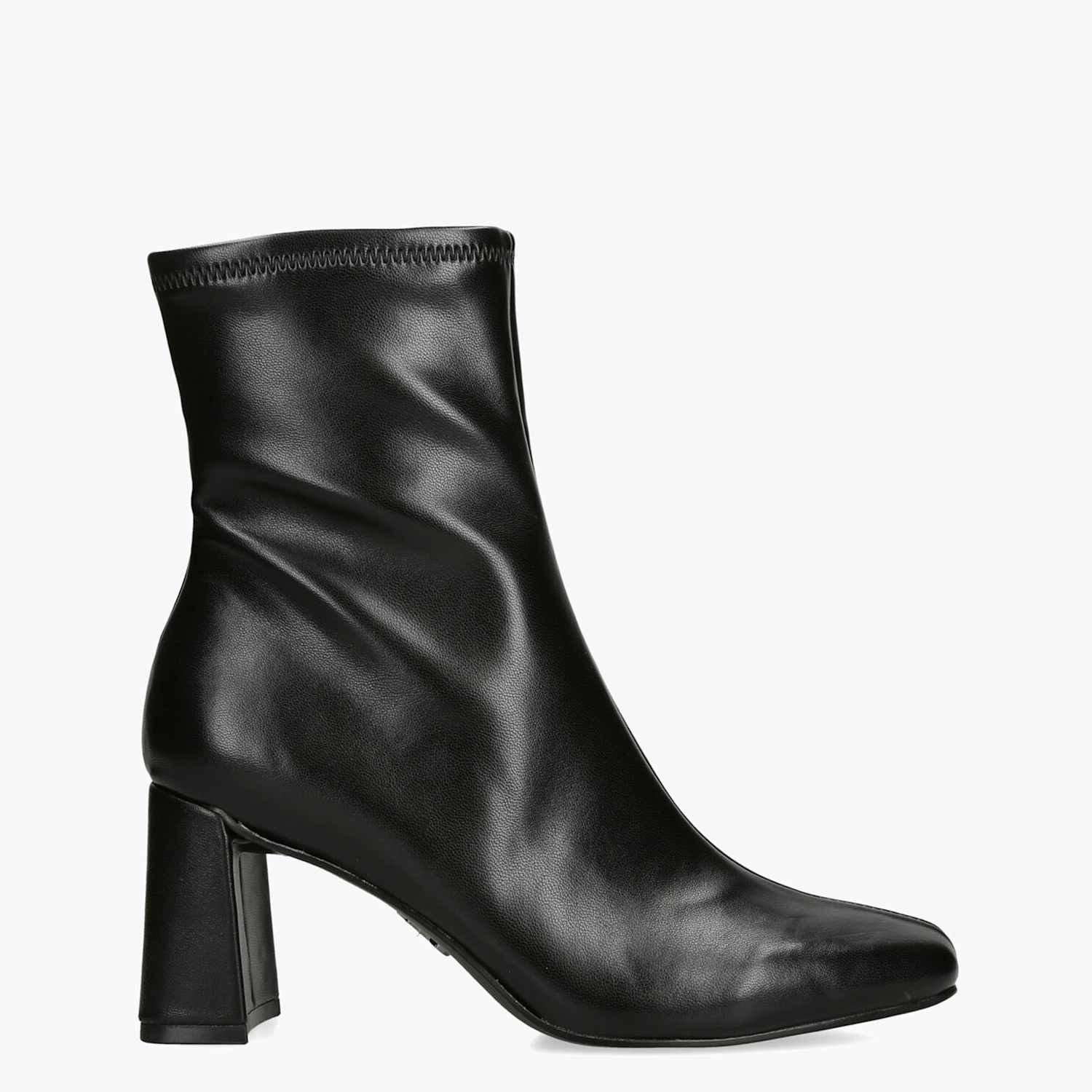 Steve Madden Women's Hurst Leather Block Heel Ankle Boots - 6 - Black - Available at M&S