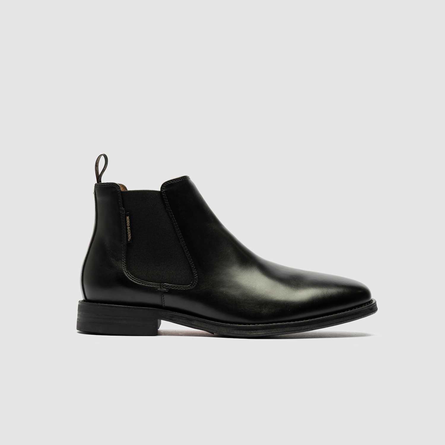 Rodd & Gunn Men's Leather Chelsea Boots - 10 - Black - Available at M&S