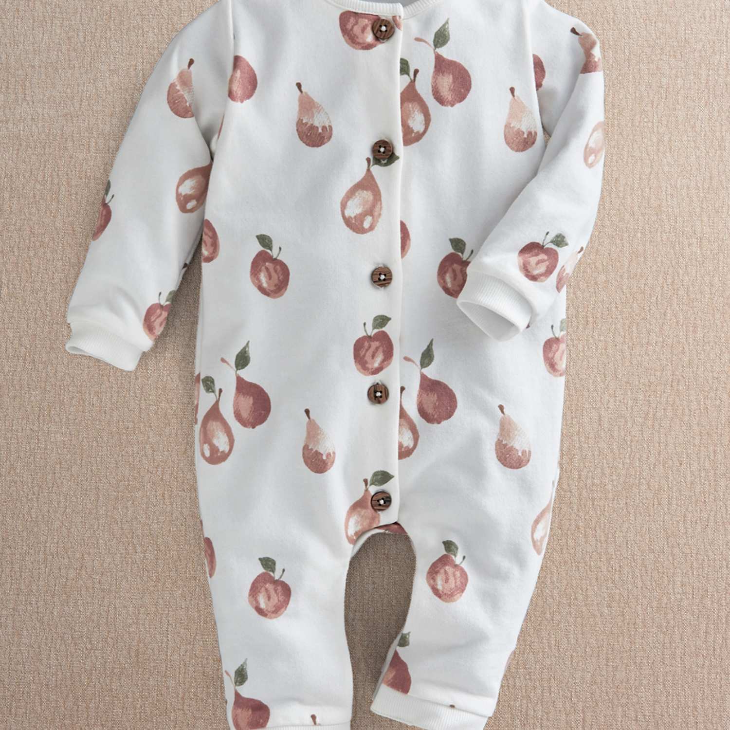 Mamas & Papas Girls Pure Cotton Fruit Print Romper (0-12 Mths) - 0-3 Months - Pink - Available at M&S