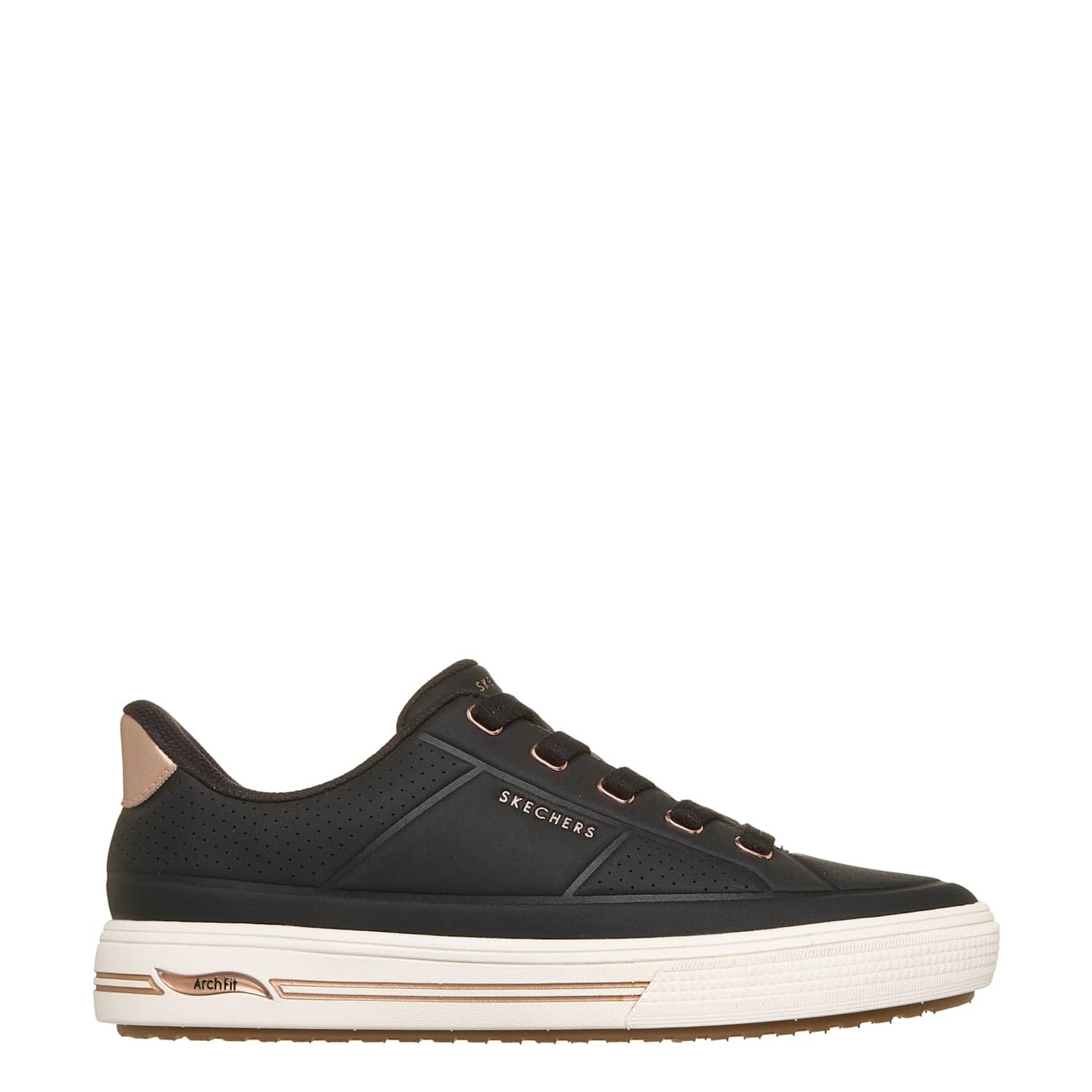Skechers Women's Slip-Ins Arch Fit Arcade Synchronize Trainers - 5 - Black - Available at M&S