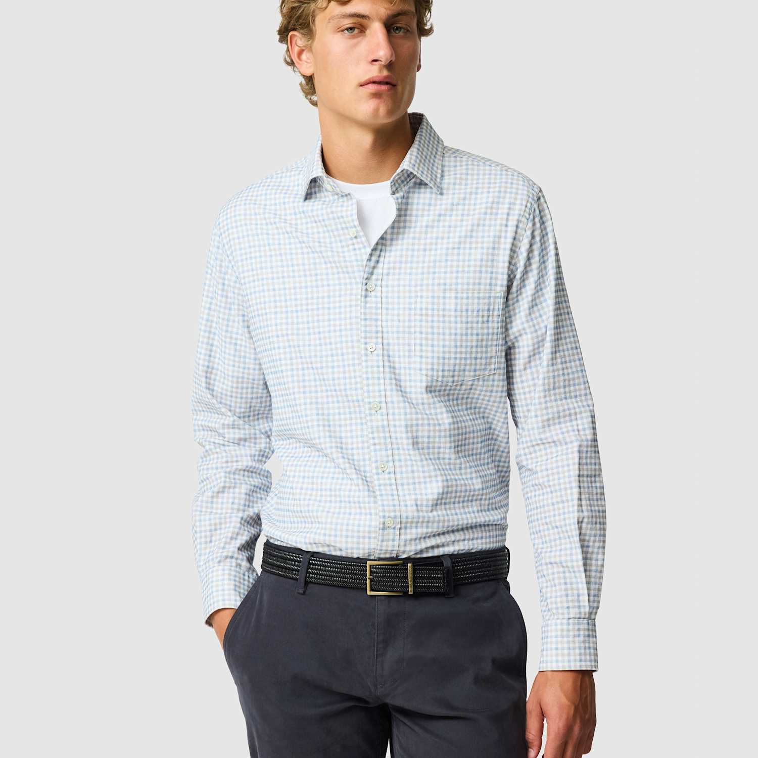 Rodd & Gunn Men's Slim Fit Corduroy Shirt - XL - Natural Mix - Available at M&S