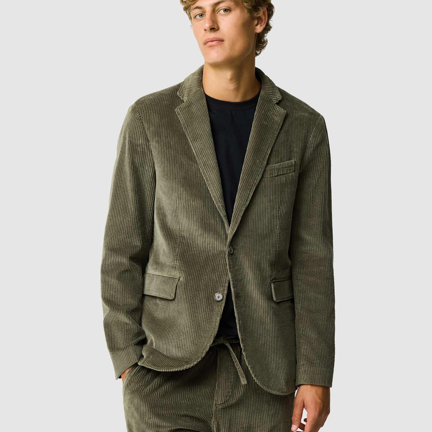 Rodd & Gunn Men's Blackpool Corduroy Smart Jacket - L - Dark Green - Available at M&S
