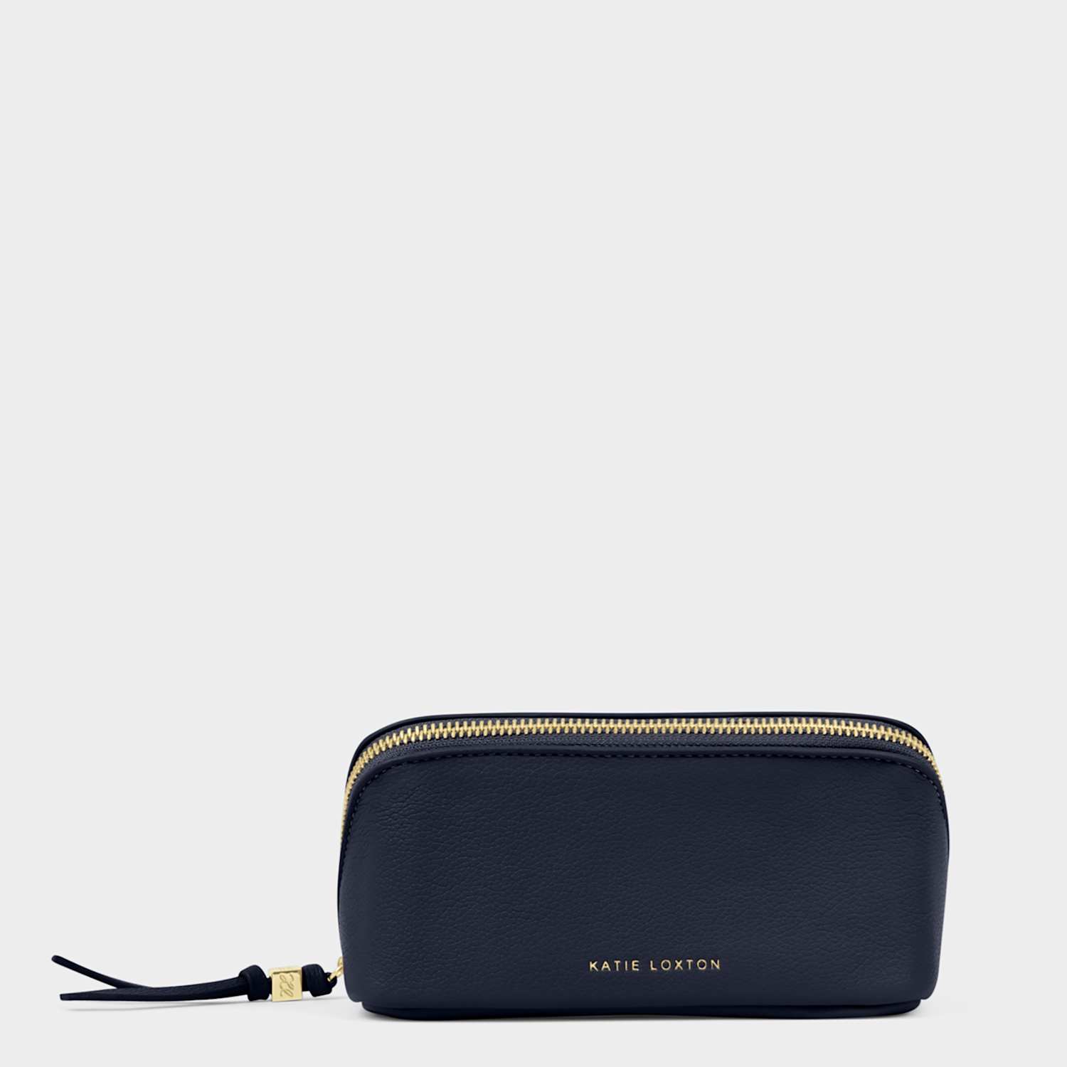 Katie Loxton Women's Faux Leather Make Up Bag - Navy - Available at M&S