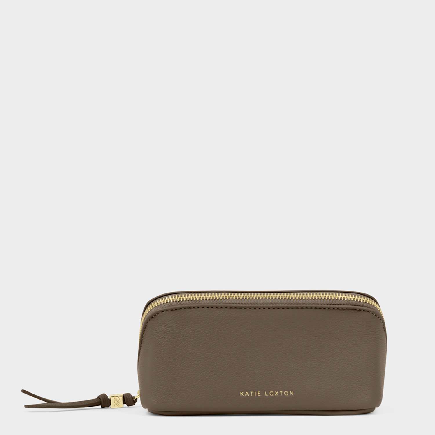 Katie Loxton Women's Faux Leather Make Up Bag - Brown - Available at M&S