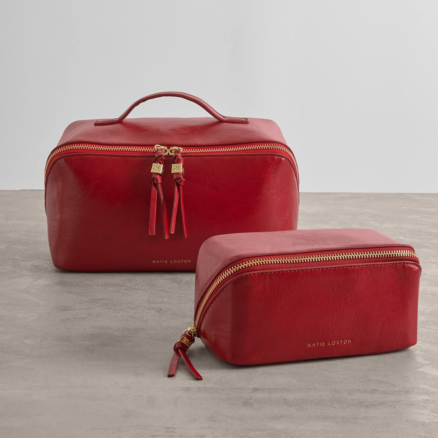 Katie Loxton Women's Wash Bag - Red - Available at M&S