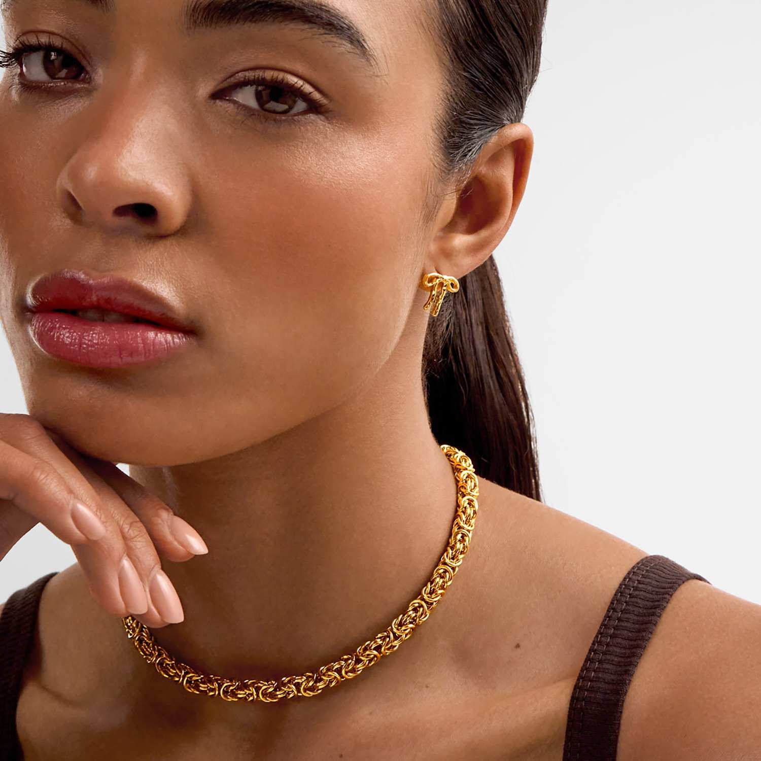 Katie Loxton Women's Heritage Chain Necklace - Gold - Available at M&S