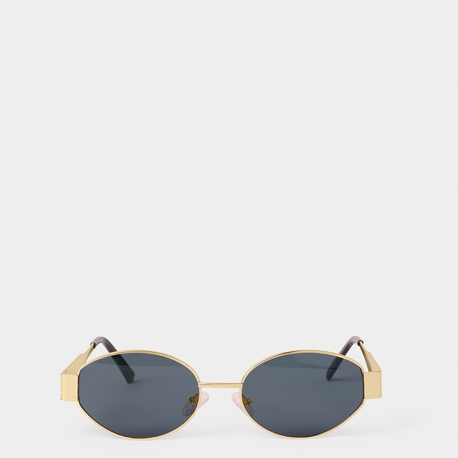 Katie Loxton Women's Round Sunglasses - Gold - Available at M&S