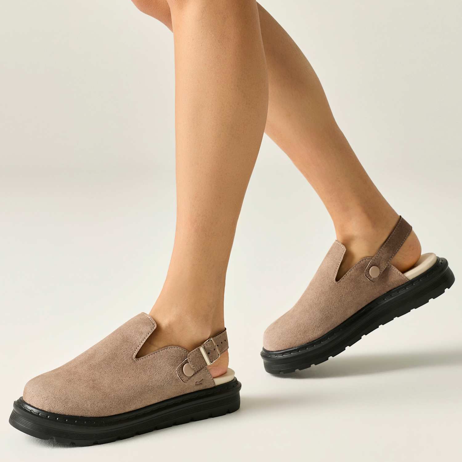 Regatta Women's Pearl Flat Mules - 4 - Natural - Available at M&S
