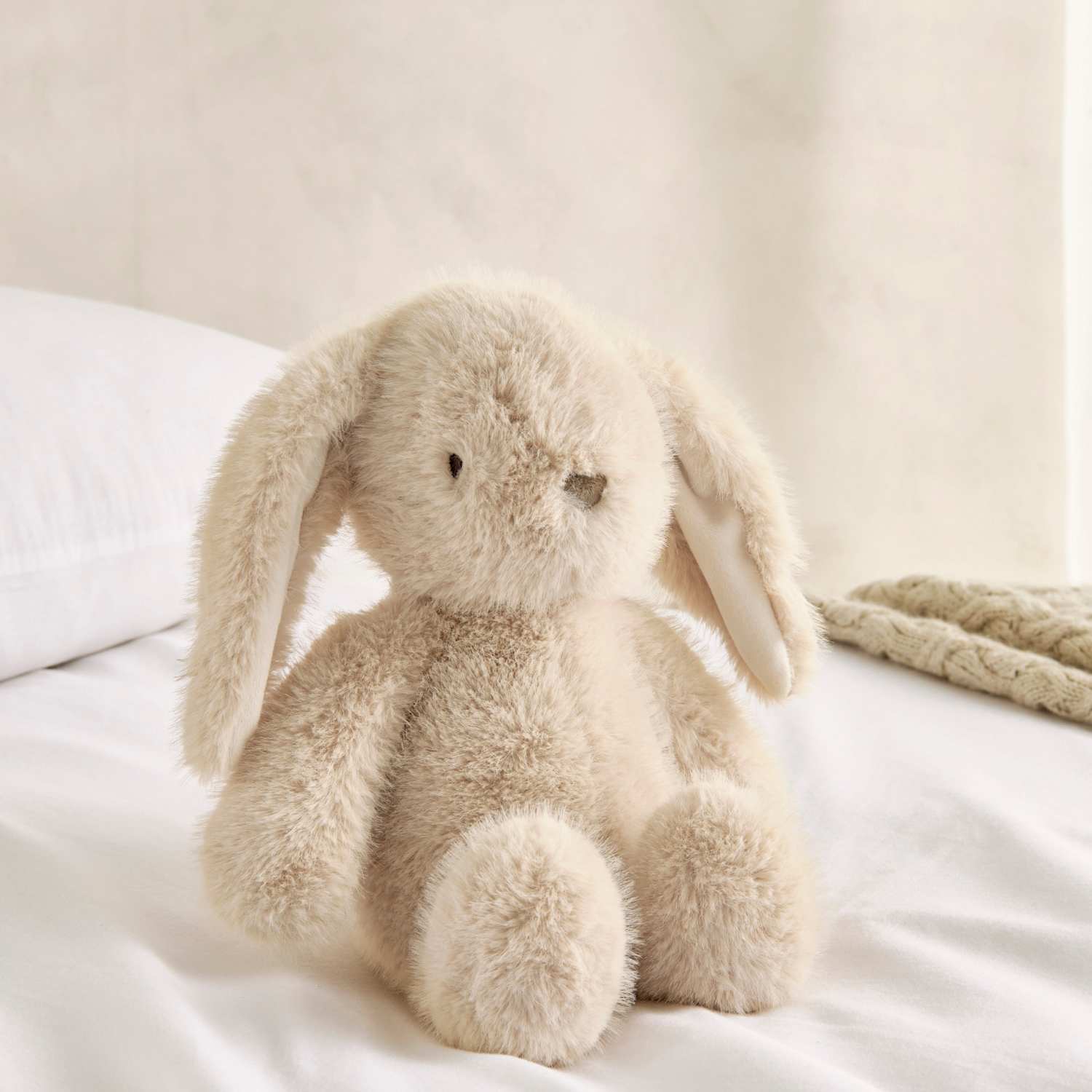 Mamas & Papas Kids Millie Bunny Soft Toy (0+ Yrs) - Natural - Available at M&S