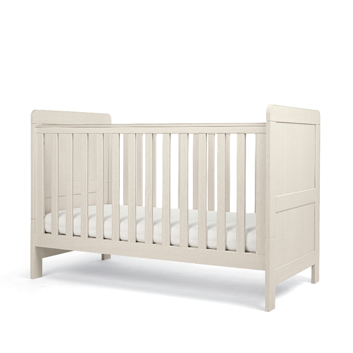 Mamas & Papas Atlas Cot Bed - Stone - Available at M&S