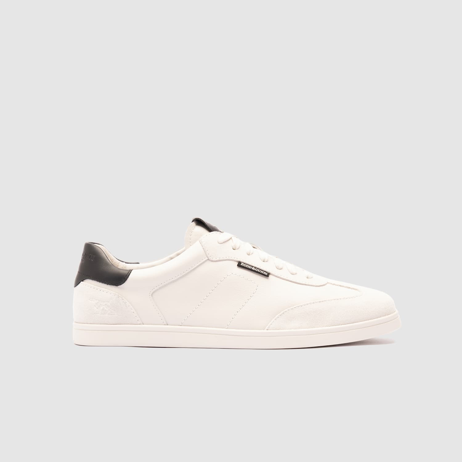 Rodd & Gunn Men's Leather Lace Up Bristol Sneaker - 11 - White - Available at M&S
