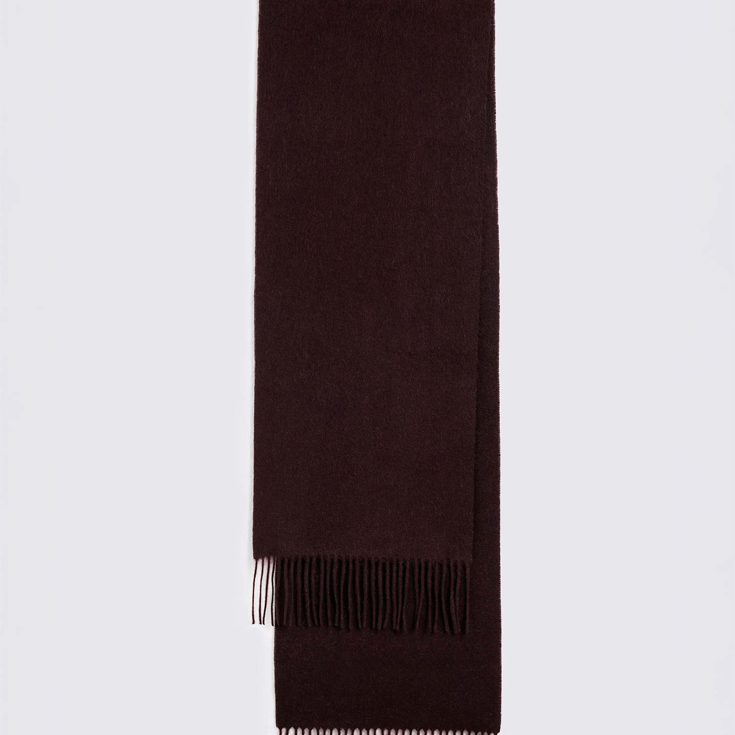 Moss Men's Scarf - Burgundy - Available at M&S