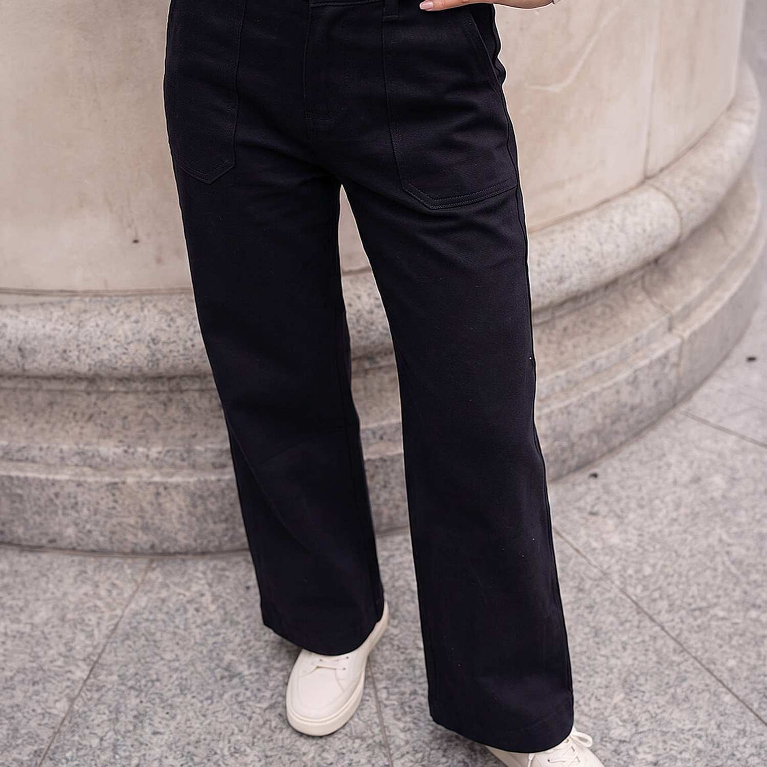 Roman Women's Petite Mid Rise Stretch Jeans - 8 - Black Mix - Available at M&S