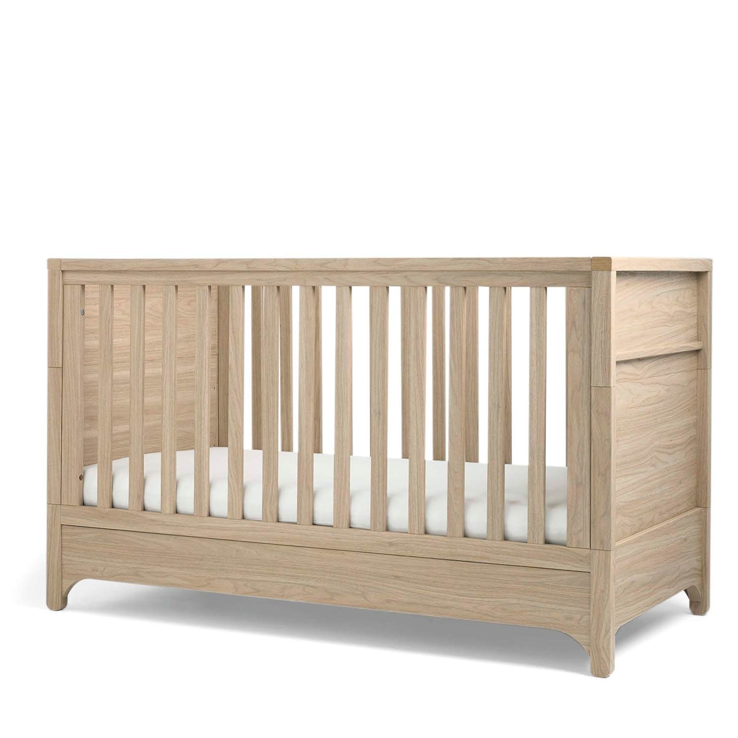Mamas & Papas Unisex Barton Cot Bed - Brown - Available at M&S