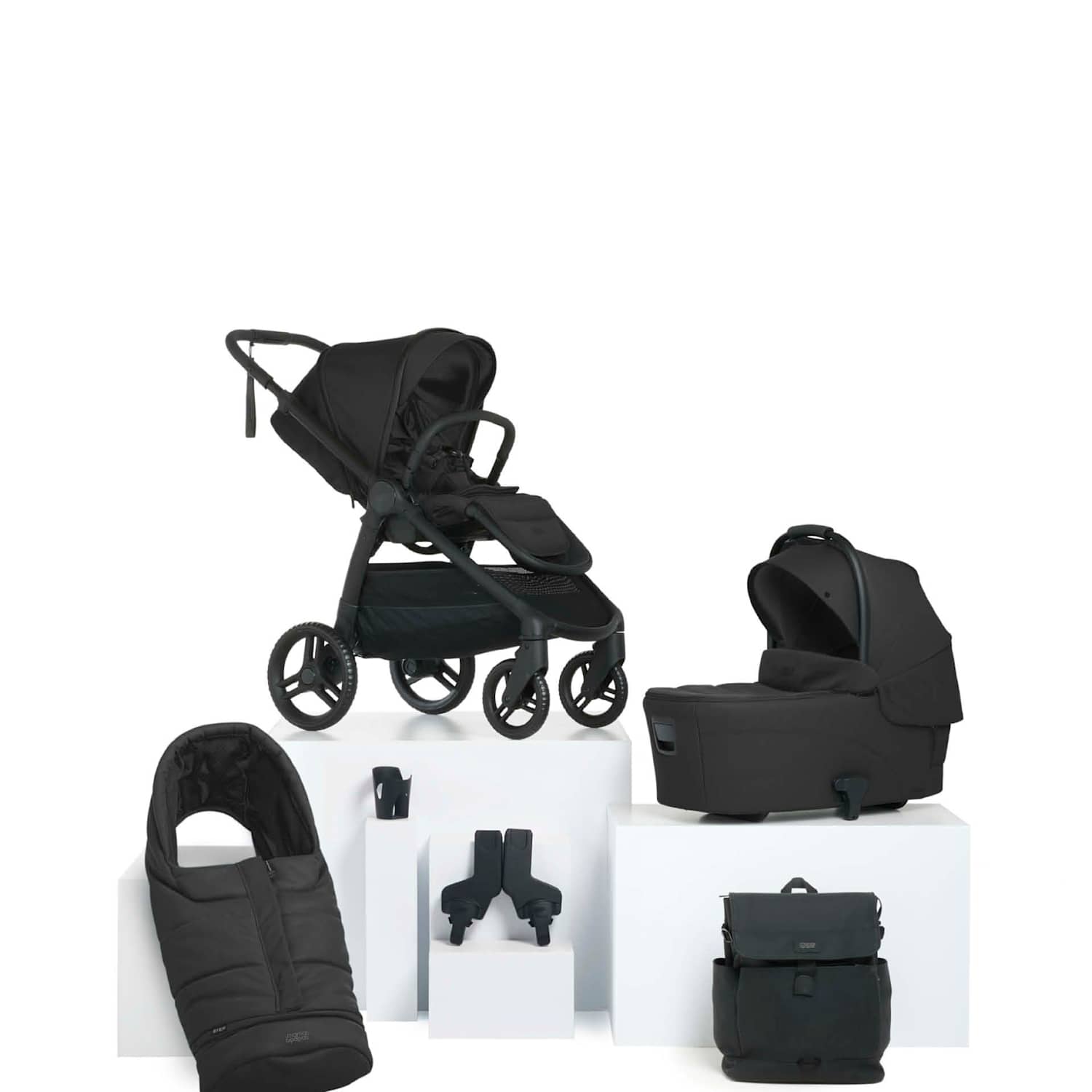 Mamas & Papas Kids Ocarro 2 6 Piece Essential Kit - Black - Available at M&S