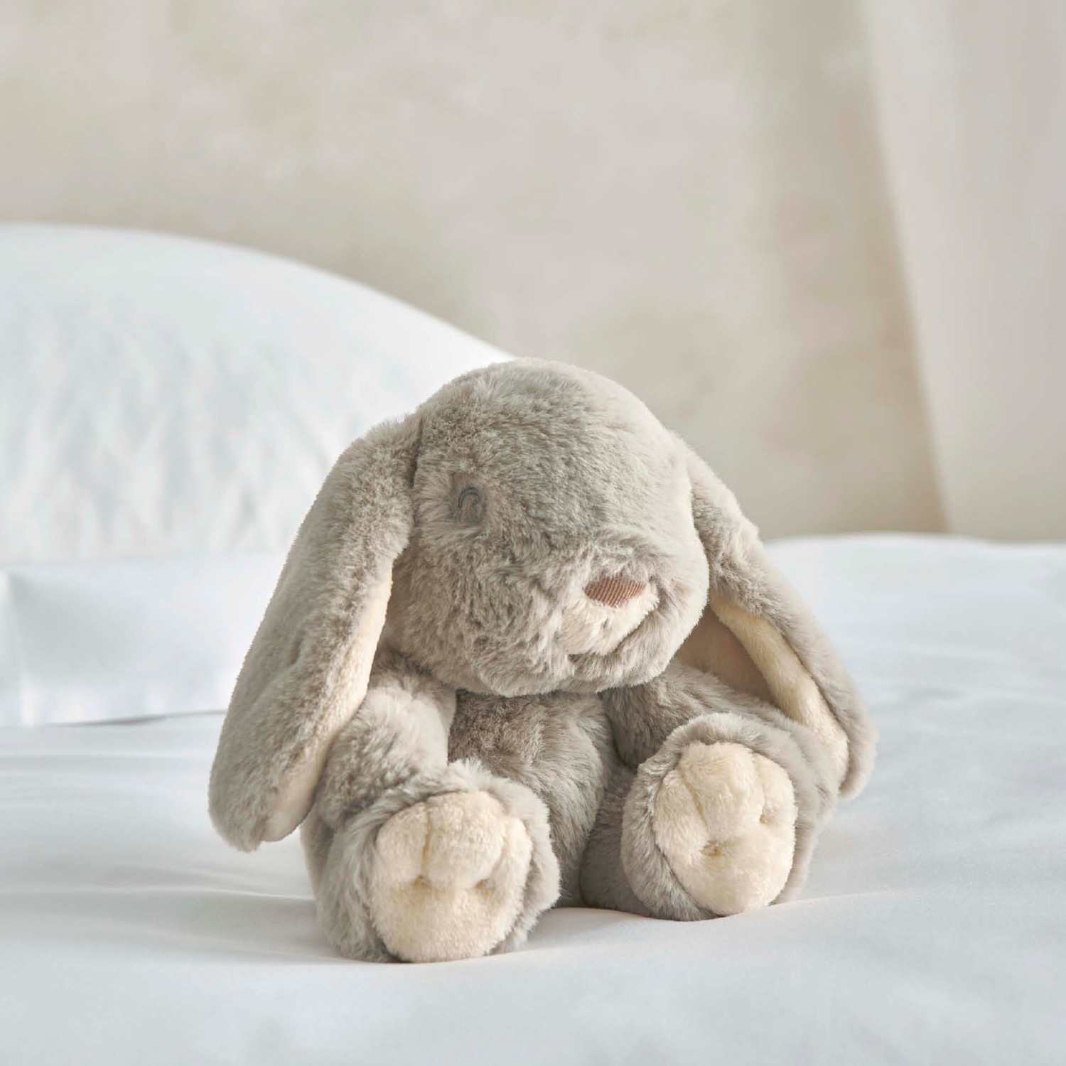 Mamas & Papas Kids Bunny Soft Toy (0+ Mths) - Grey - Available at M&S