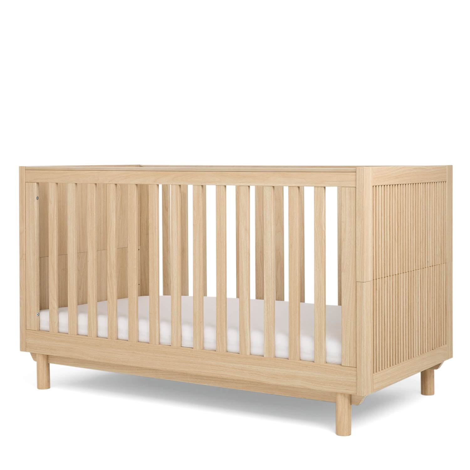 Mamas & Papas Unisex Oska Cot Bed - Brown - Available at M&S