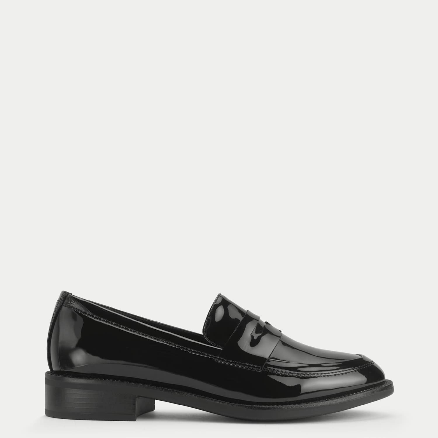 Start-Rite Girls Patent Leather School Shoes (3 ½ Large - 7 Large) - Black - Available at M&S