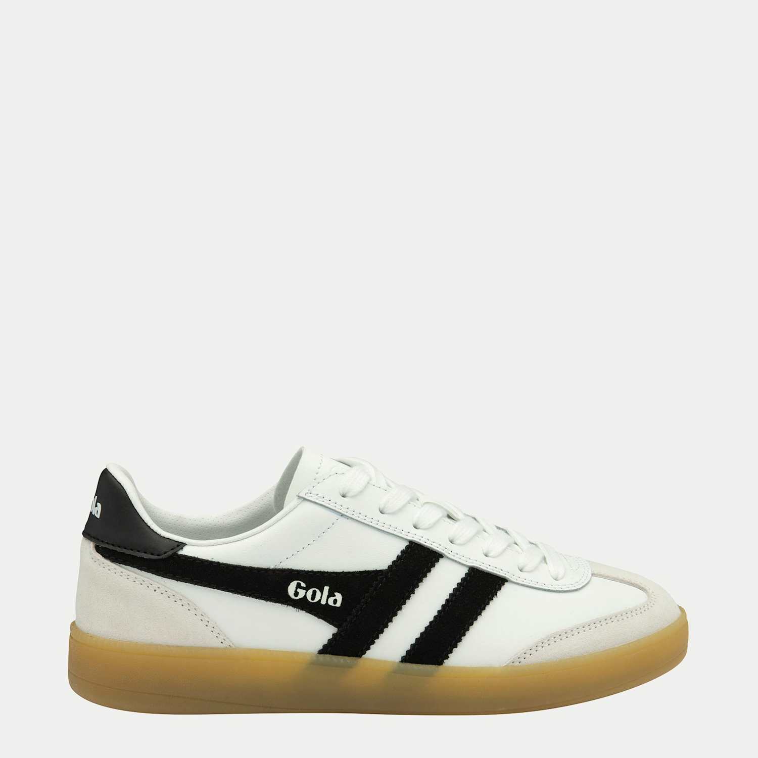 Gola Women's Viper Leather Colour Block Trainers - 6 - White Mix - Available at M&S