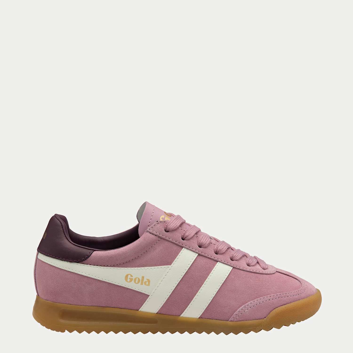 Gola Women's Torpedo Suede Colour Block Trainers - 4 - Pink Mix - Available at M&S