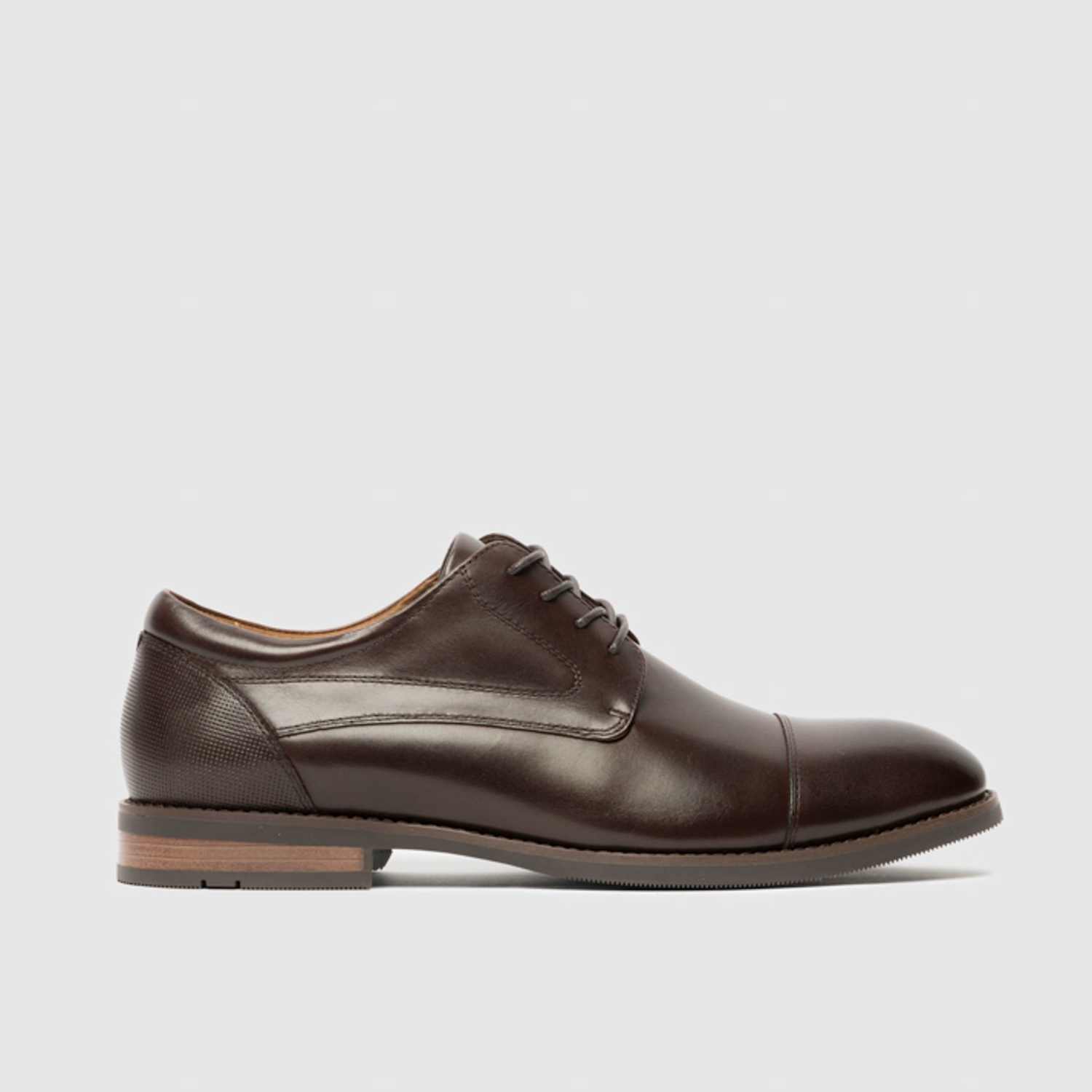 Rodd & Gunn Men's Leather Derby Shoes - 10 - Chocolate - Available at M&S