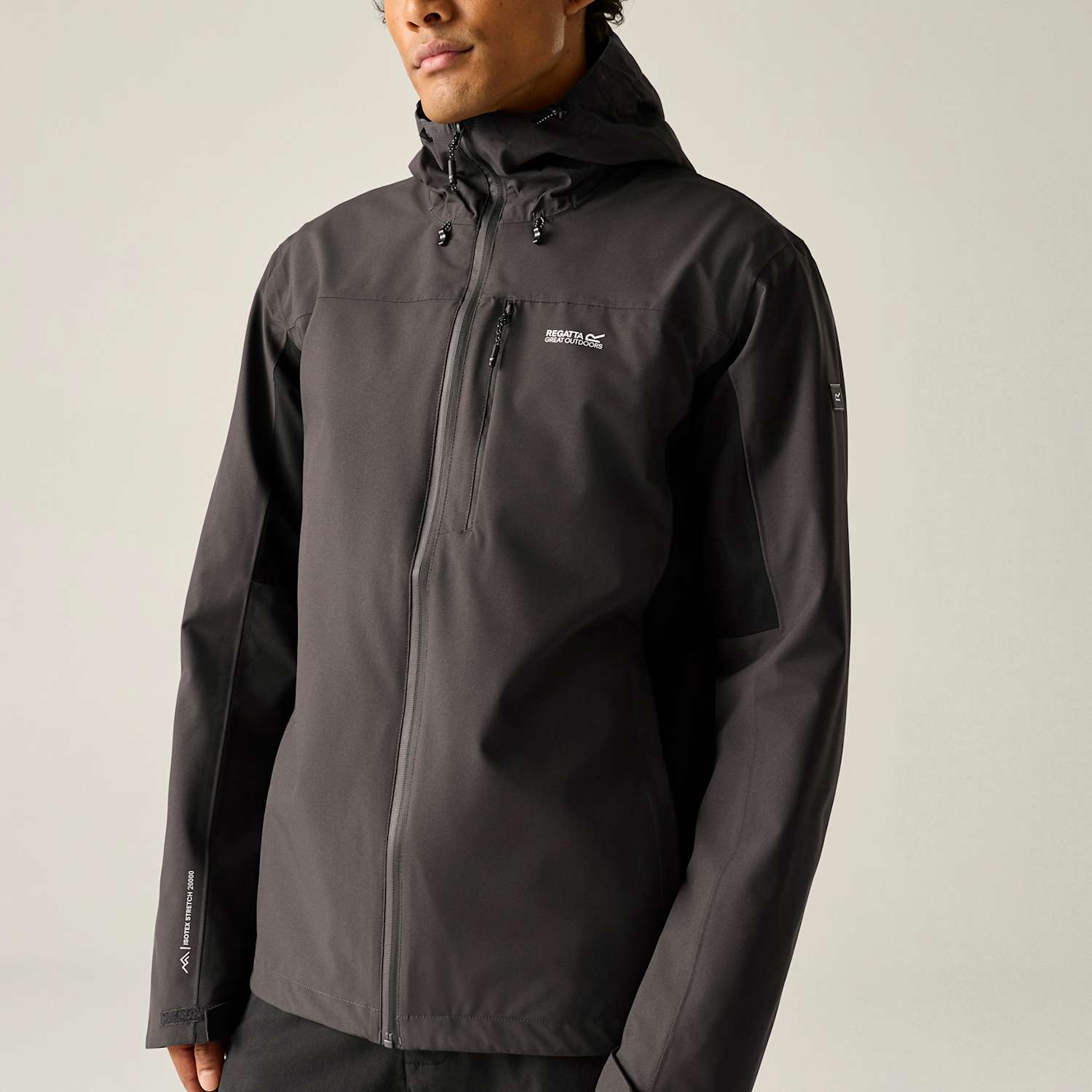 Regatta Men's Birchdale II Waterproof Hooded Jacket - 4XL - Grey - Available at M&S