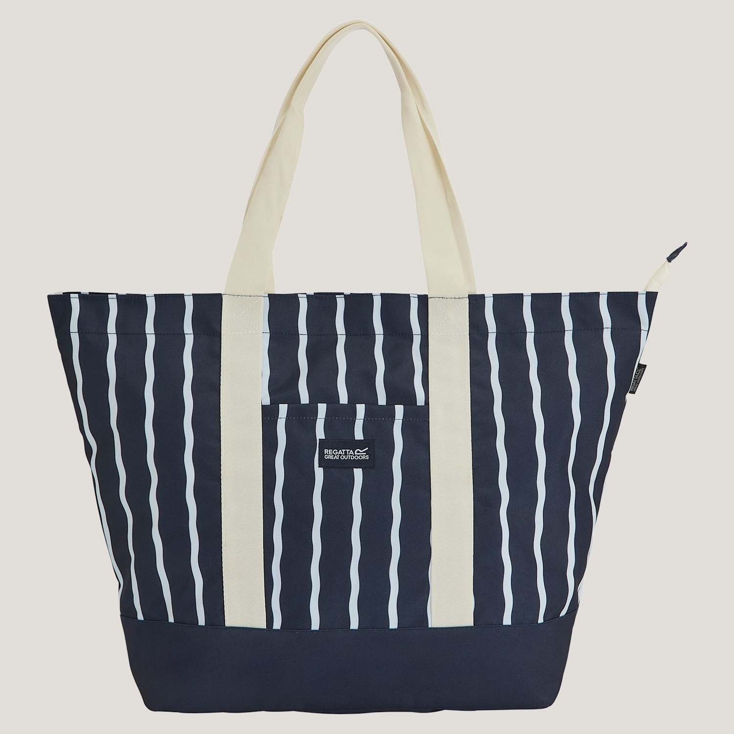 Regatta Women's Boulder Striped Beach Bag - Navy Mix - Available at M&S