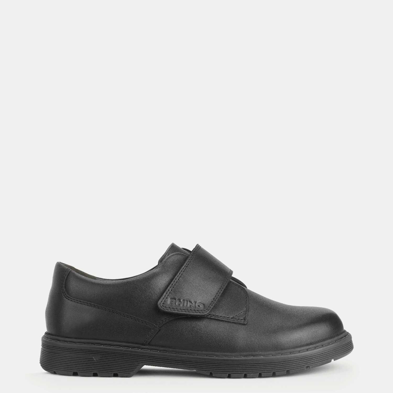 Start-Rite Boys Leather Riptape School Shoes (2 Large - 6 Large) - 2 - Black - Available at M&S