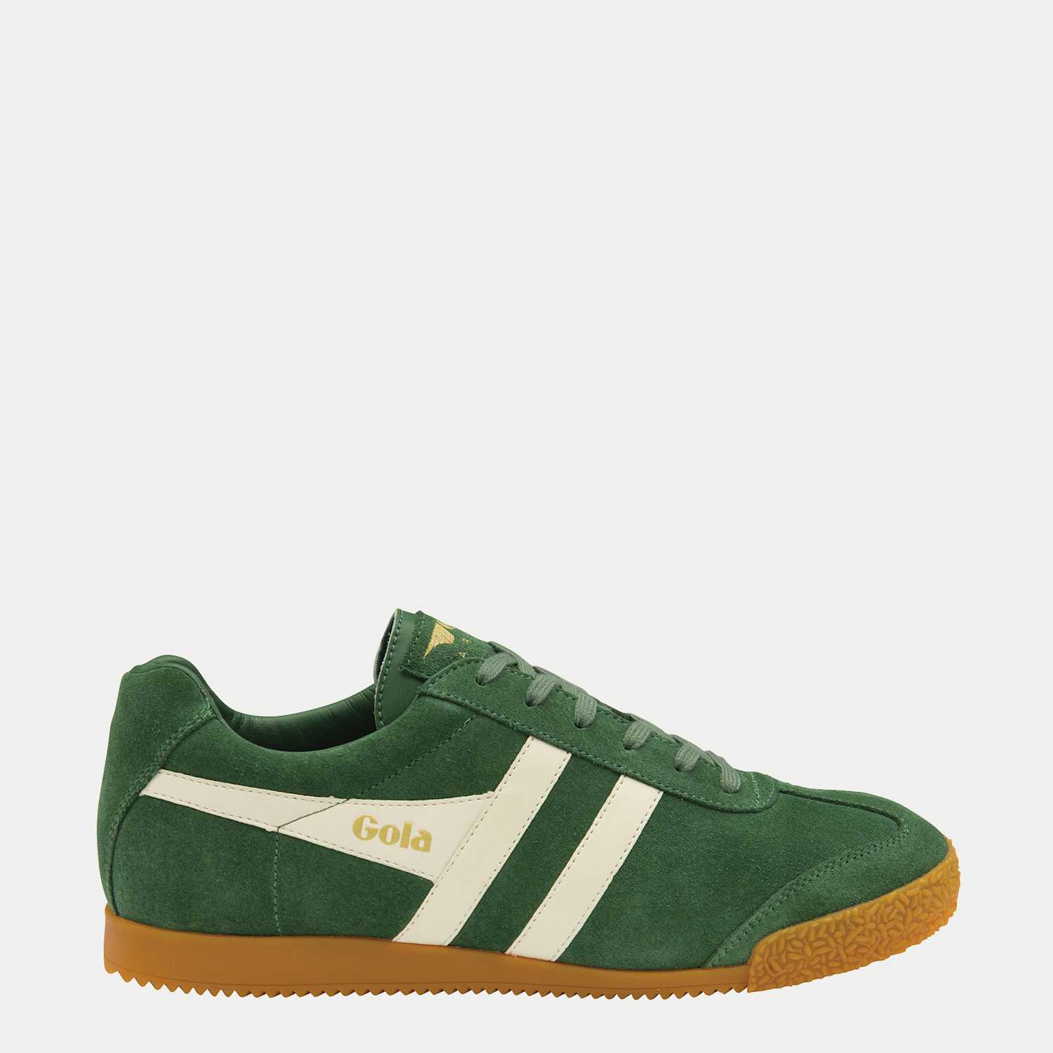 Gola Men's Harrier Suede Trainers - 9 - Green - Available at M&S