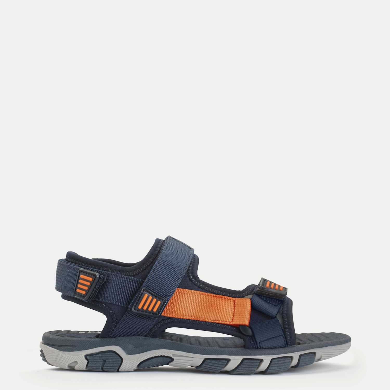 Start-Rite Kids Leather Riptape Sandals (8 ½ Small - 4 Large) - 10 - Navy - Available at M&S