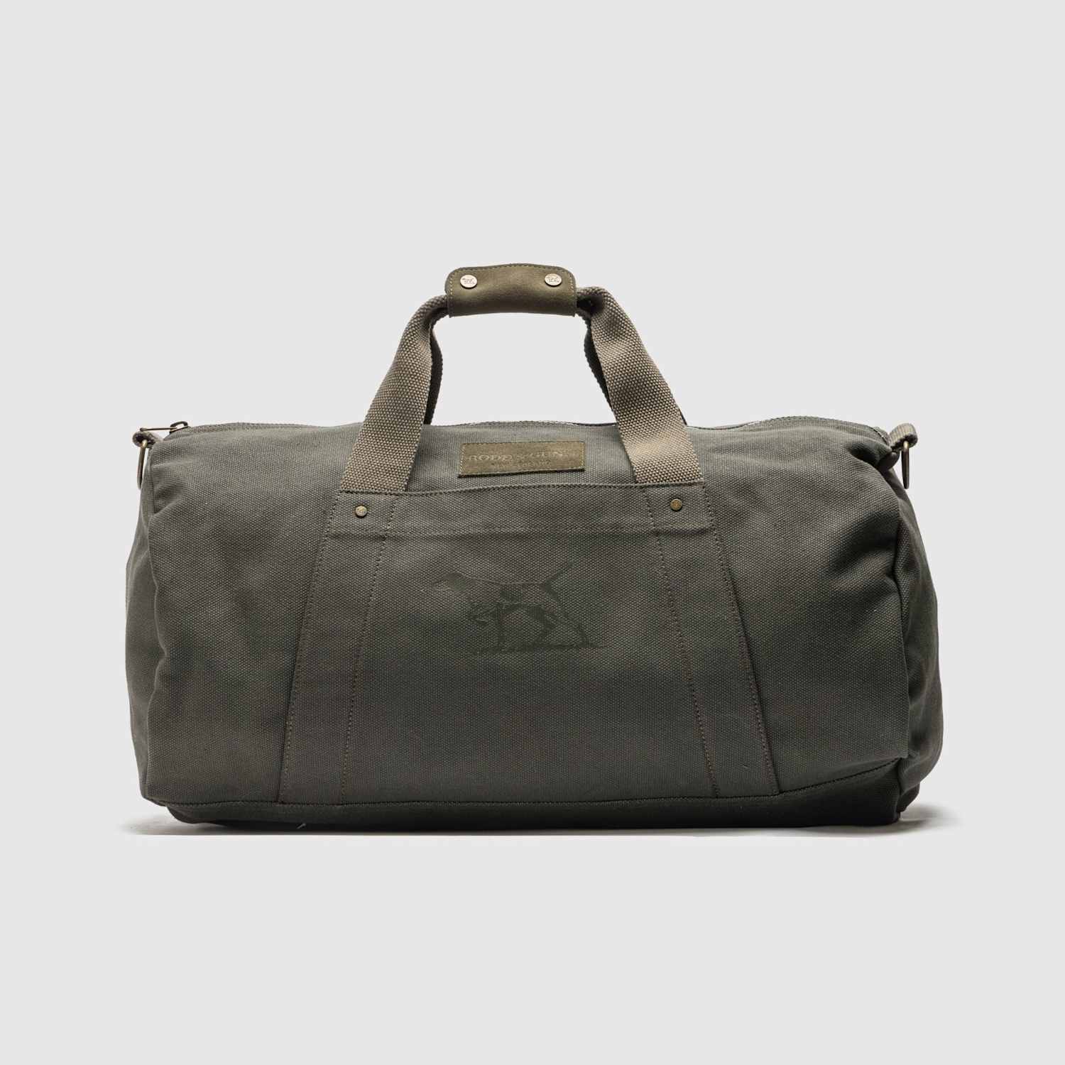 Rodd & Gunn Men's Ponsonby Road Canvas Weekend Bag - Dark Green - Available at M&S
