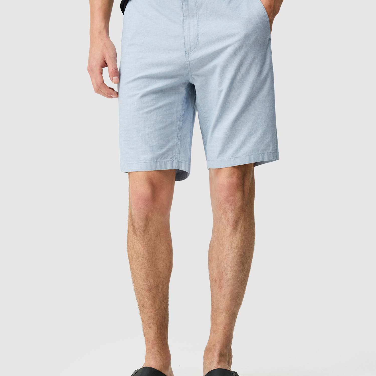 Rodd & Gunn Men's Chino Shorts - 30 - Light Blue - Available at M&S