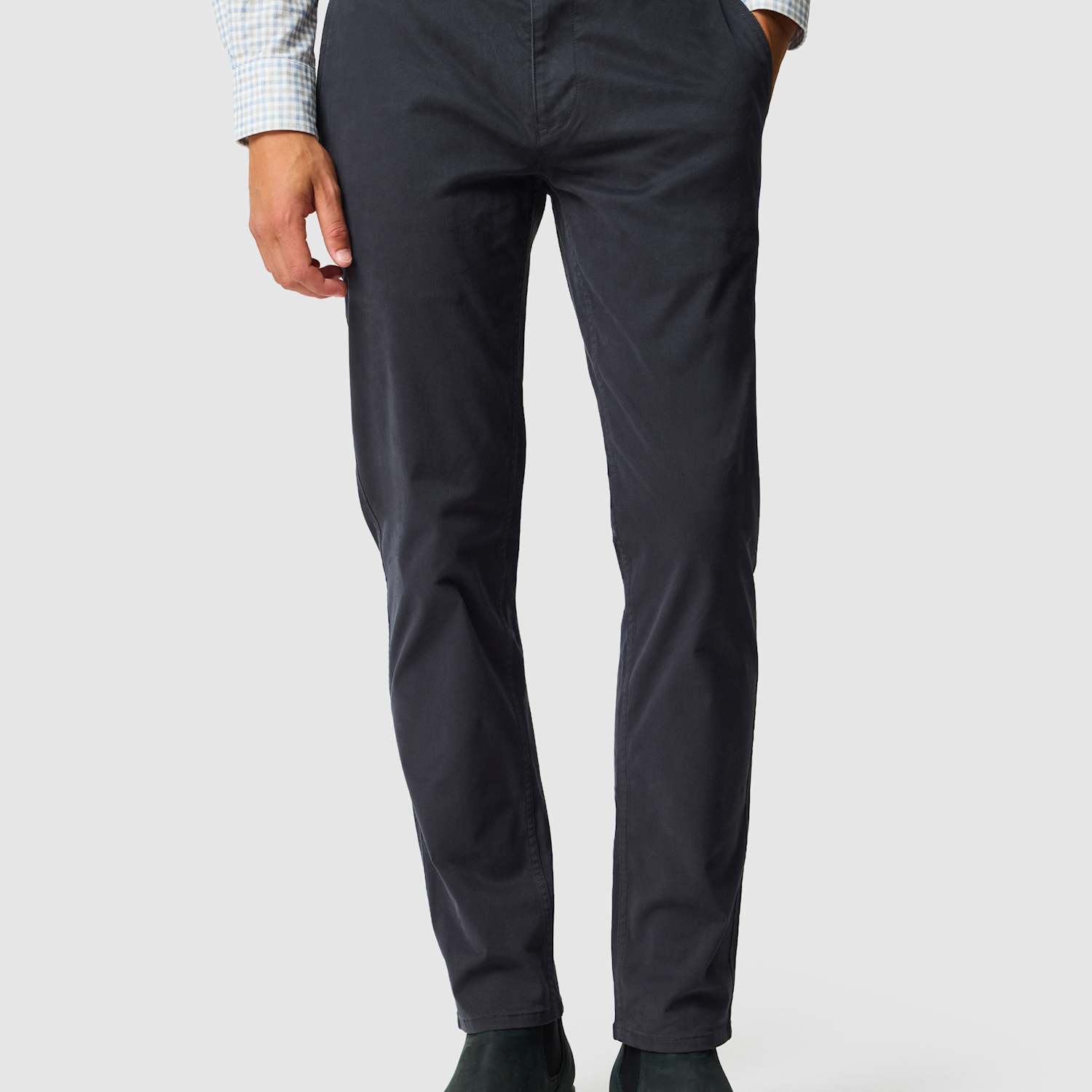 Rodd & Gunn Men's Thomas Road 2.0 Regular Fit Stretch Chinos - 40 - Black - Available at M&S