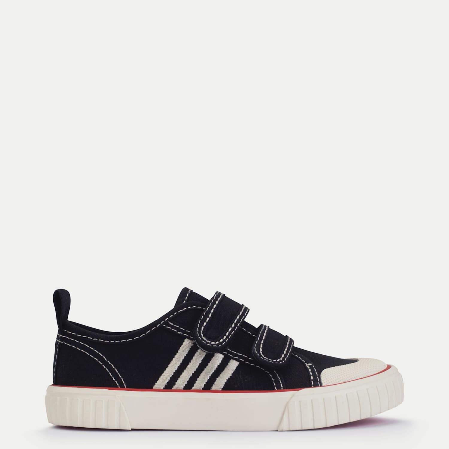 Start-Rite Boys Leather Riptape Trainers (6 Small-3 Large) - 9½ - Black Mix - Available at M&S