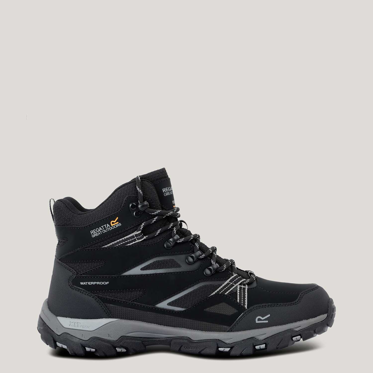 Regatta Men's Holcombe III Waterproof Walking Boots - 10 - Black - Available at M&S