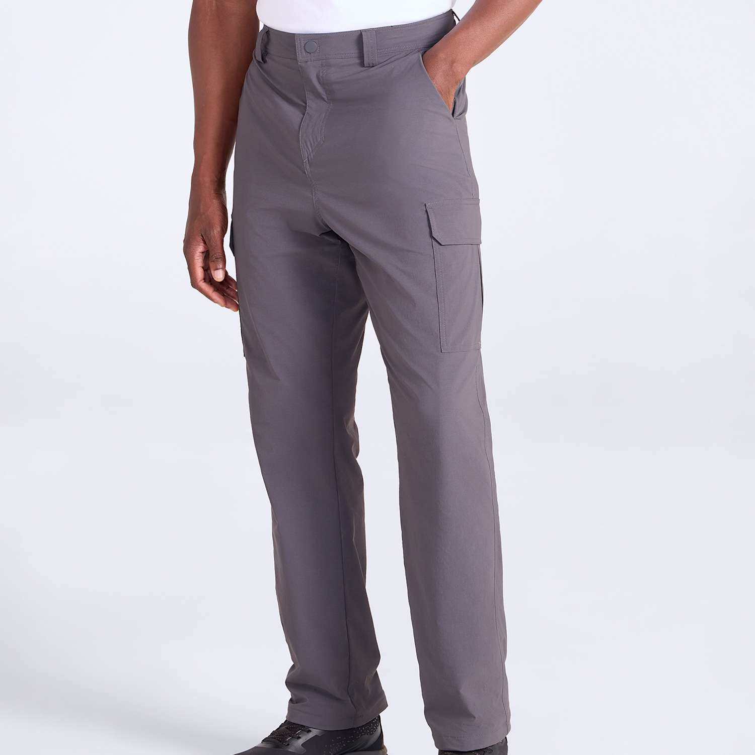 Mountain Warehouse Men's Delta UV Max Fleece Lined Trekking Trousers - 42 - Dark Grey - Available at M&S