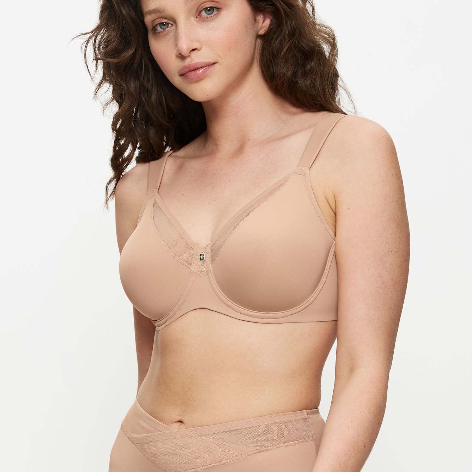 Triumph Women's True Shape Sensation Non Padded Underwired Minimiser Bra C-G - 34F - Nude - Available at M&S