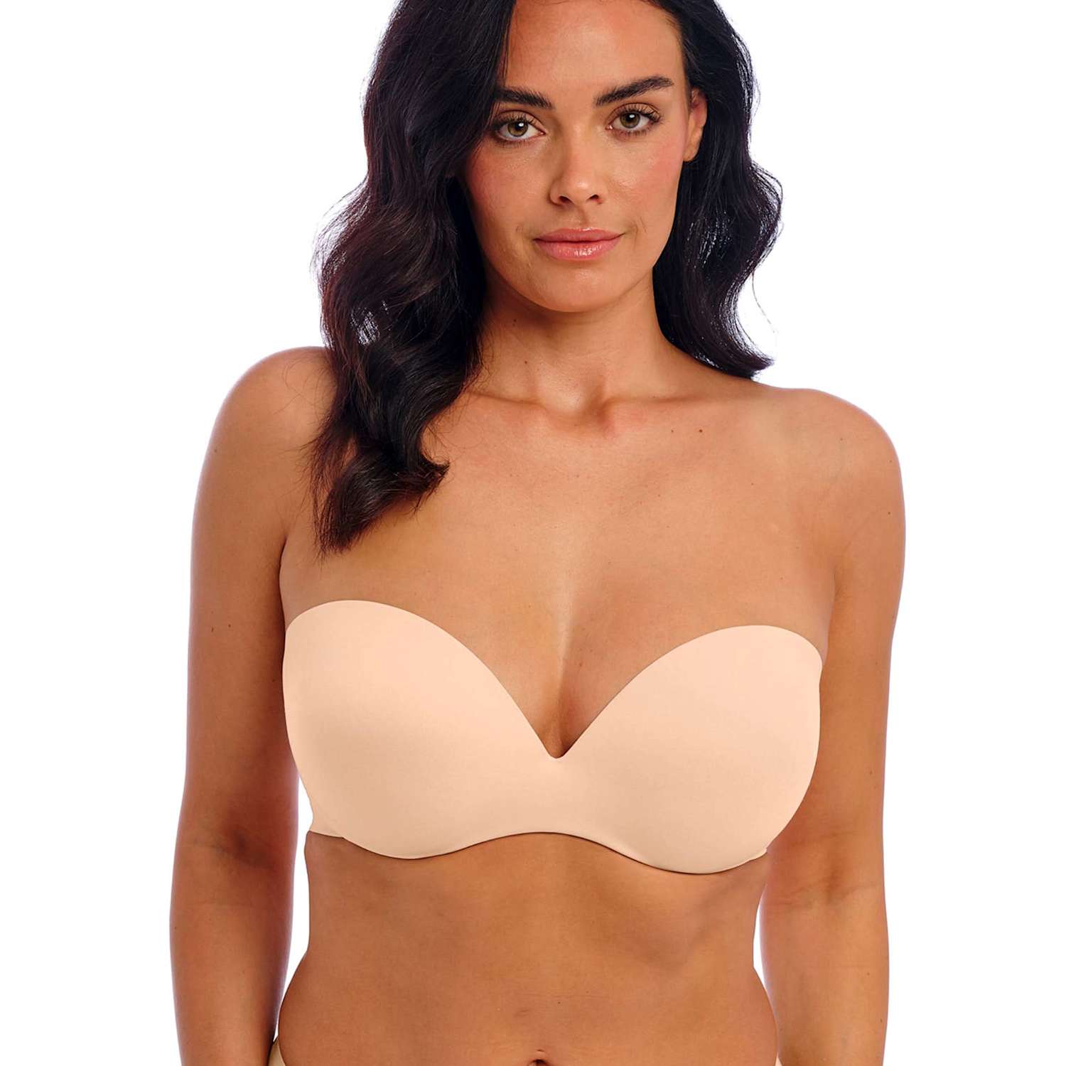 Wacoal Women's Ines Secret Strapless Wired Multiway Push-Up Bra C-F - 34D - Nude - Available at M&S