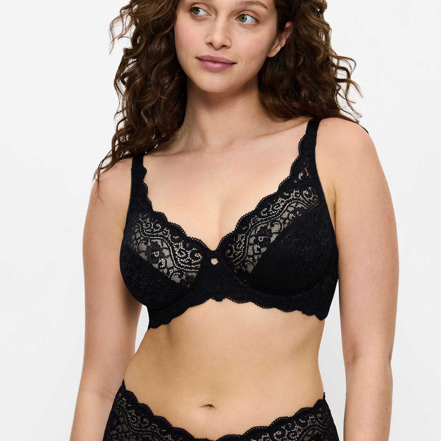 Triumph Women's Amourette W Wired Bra (B-G) - 32E - Black - Available at M&S