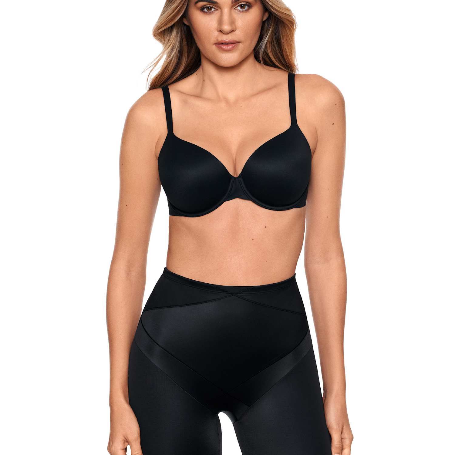 Miraclesuit Women's Extra Firm Control Sheer Panelled Shaping Shorts - Extra Large - Black - Available at M&S