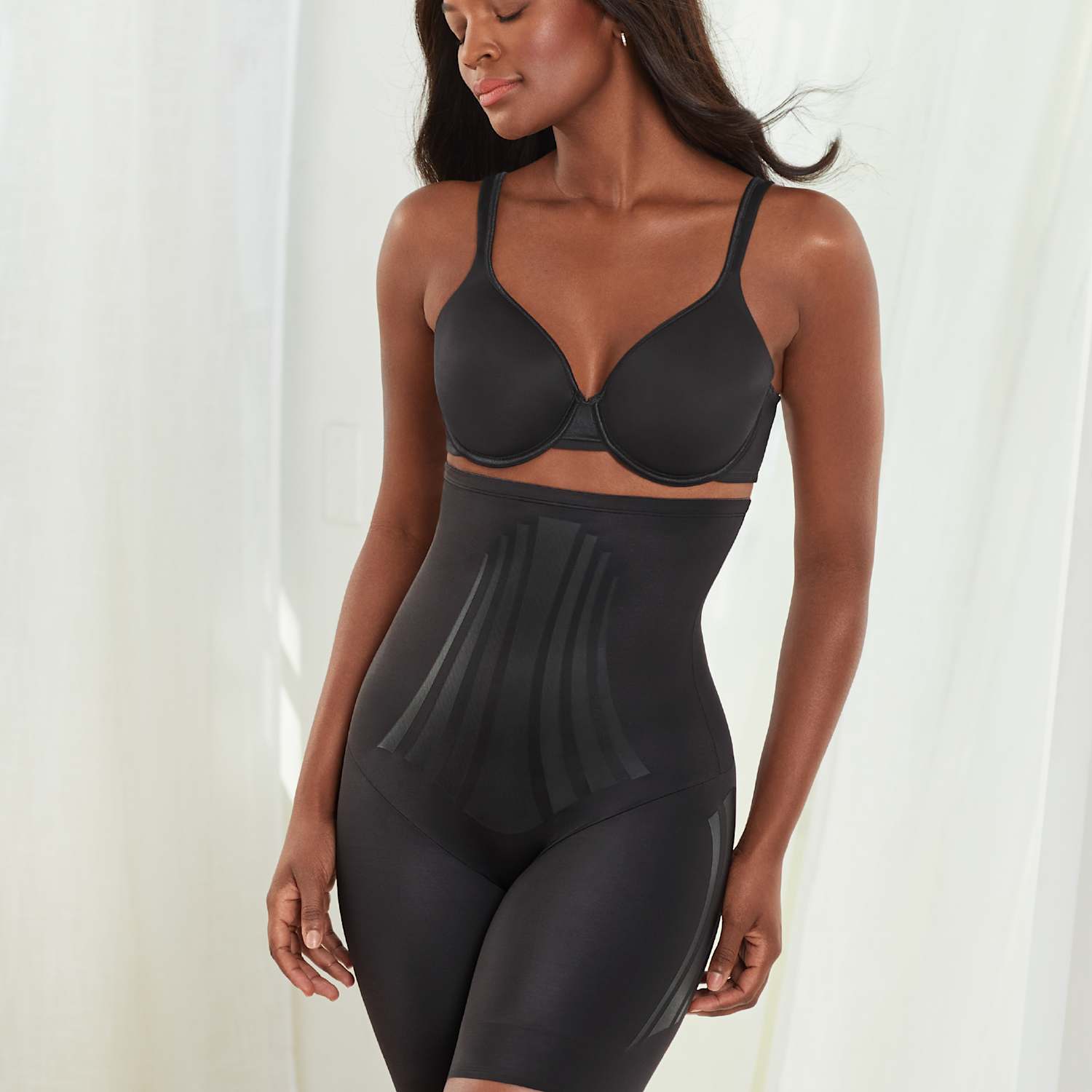 Miraclesuit Women's Modern Miracle Extra Firm Control Smoothing Thigh Slimmer Shorts - Extra Large - Black - Available at M&S