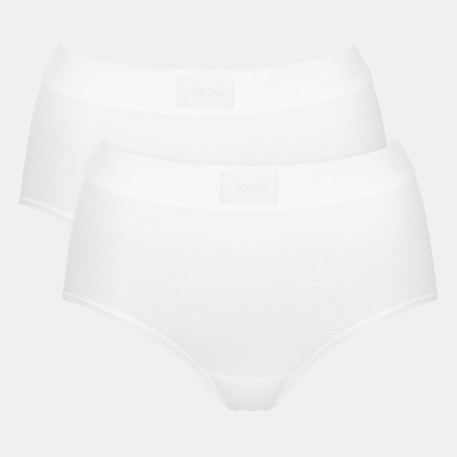 Sloggi Women's 2 Pack Double Comfort Maxi Full Briefs - 22 - White - Available at M&S