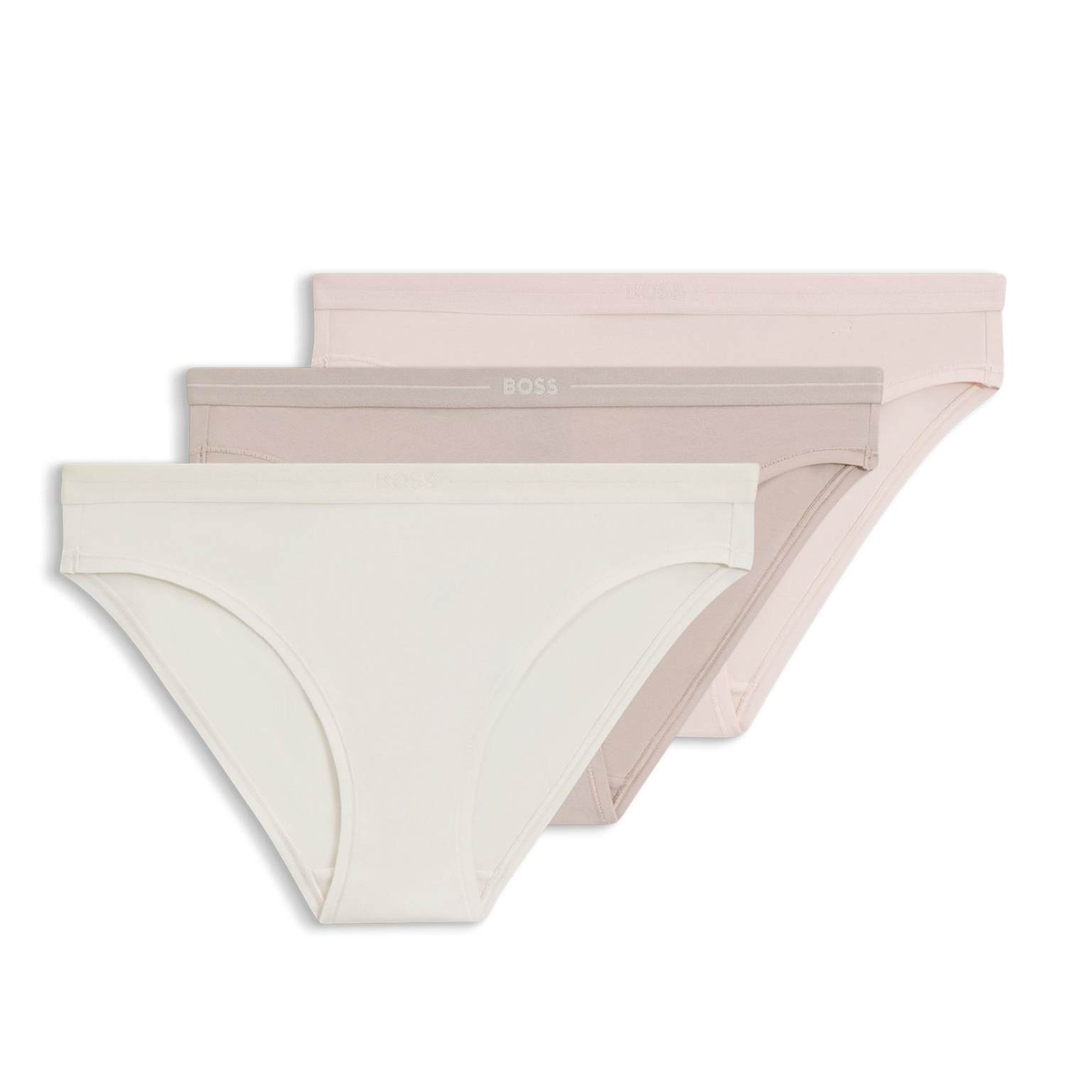 Boss Women's 3pk Cotton Rich Briefs - Extra Large - Multi - Available at M&S