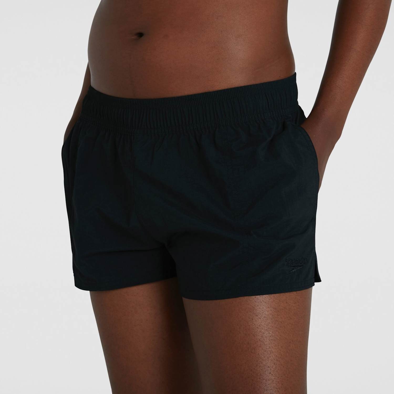 Speedo Women's Essentials Pocketed Swim Shorts - XX Large - Black - Available at M&S