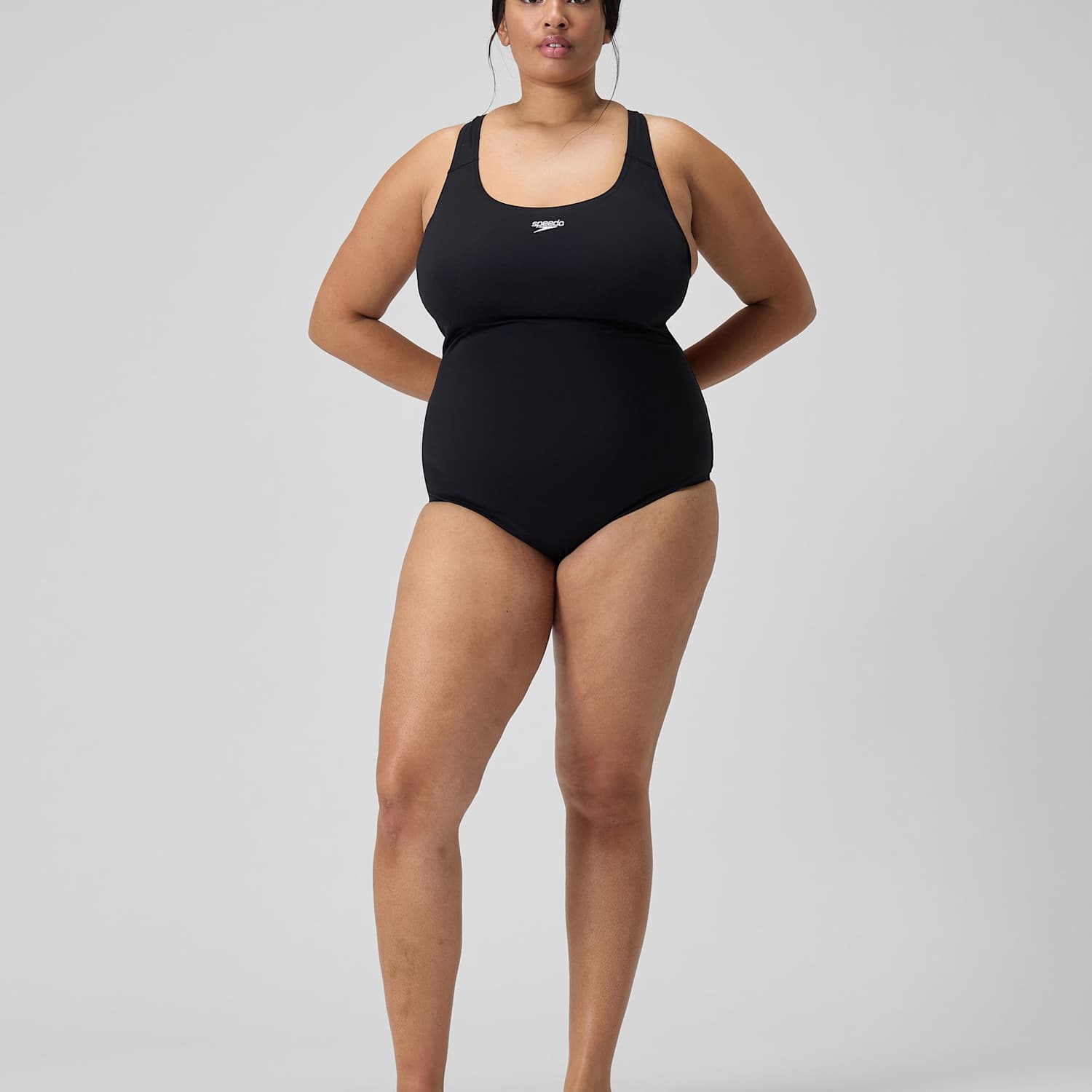 Women's Speedo Plus Size Endurance+ Medalist One Piece - 26 - Black - Available at M&S