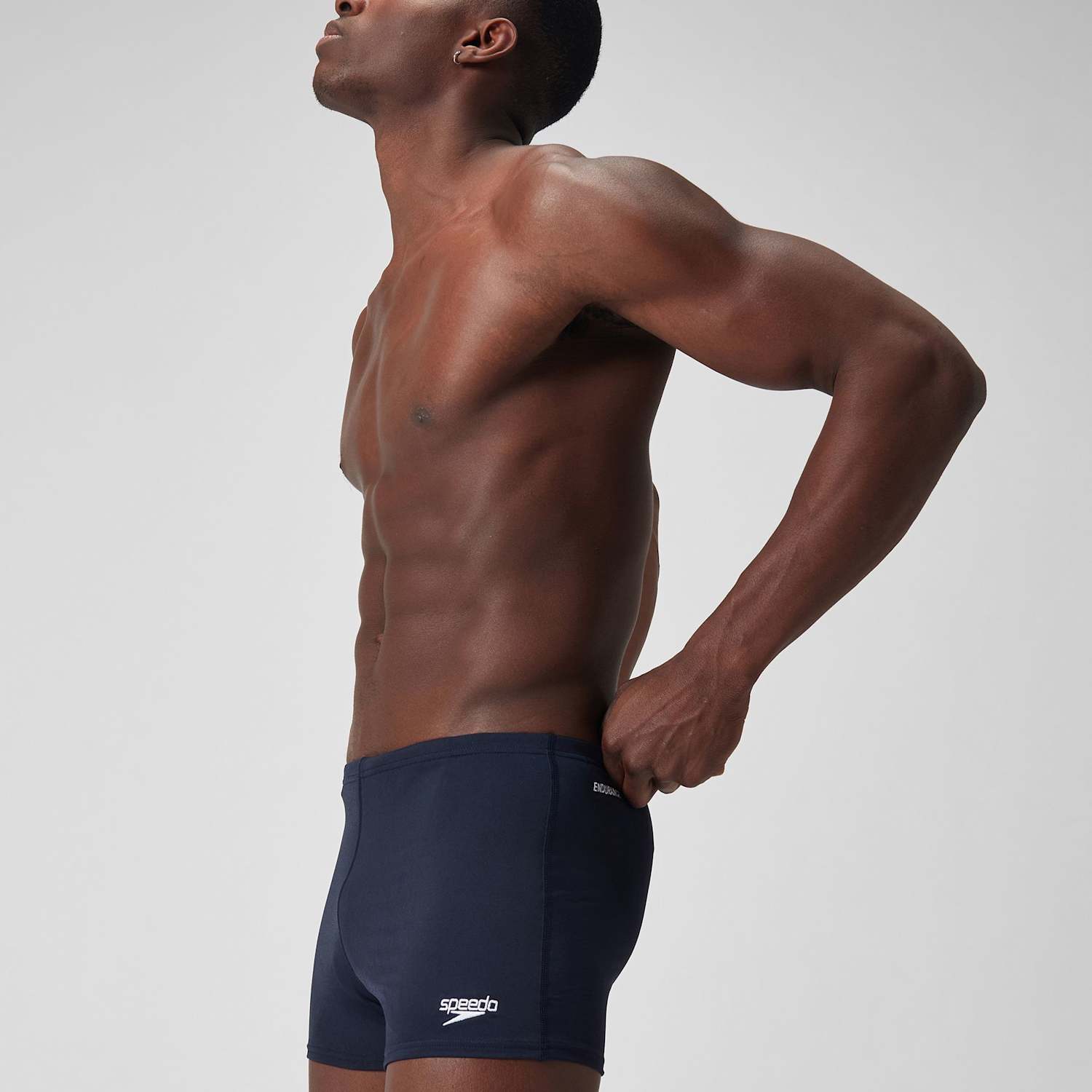 Men's Speedo Endurance+ Aquashort - 40 - Navy - Available at M&S