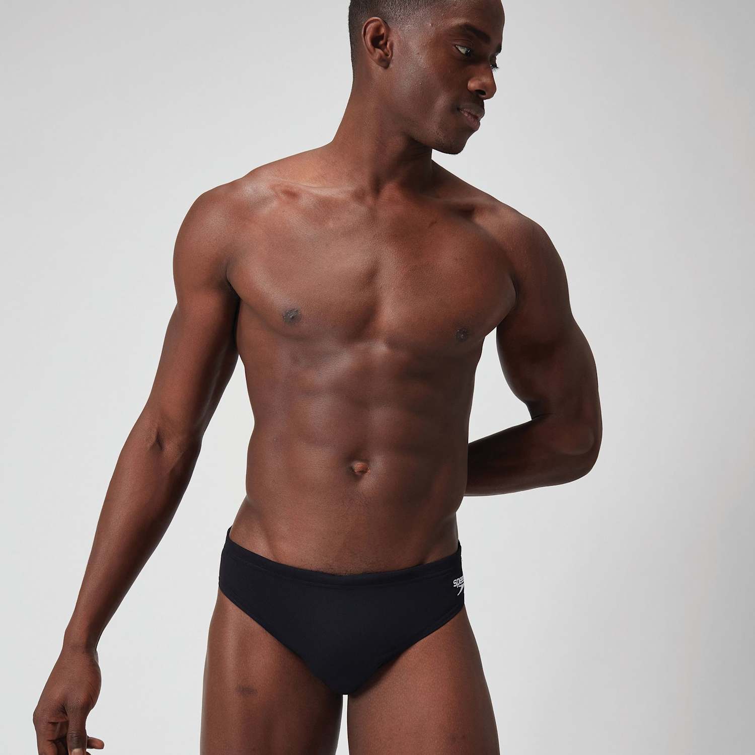 Speedo Men's Endurance+ Swim Briefs - 34 - Black - Available at M&S