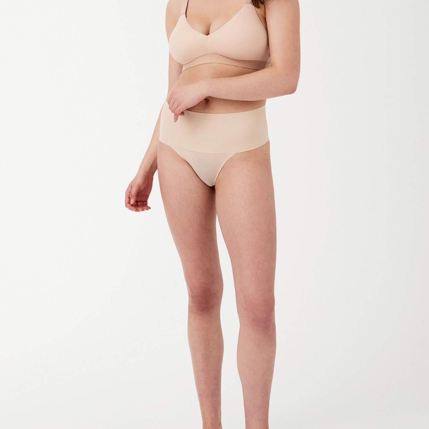 Women's SPANXsupersmooth Undie-tectable Thong - Extra Large - Beige - Available at M&S
